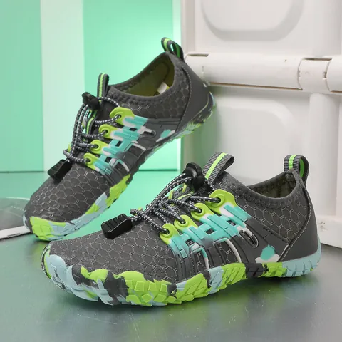 Breathable Quick Dry Water Shoes For Kids Men Women Non-Slip Rubber Sole Wading Sneakers Outdoor Hiking Trekking Beach Aqua Shoes