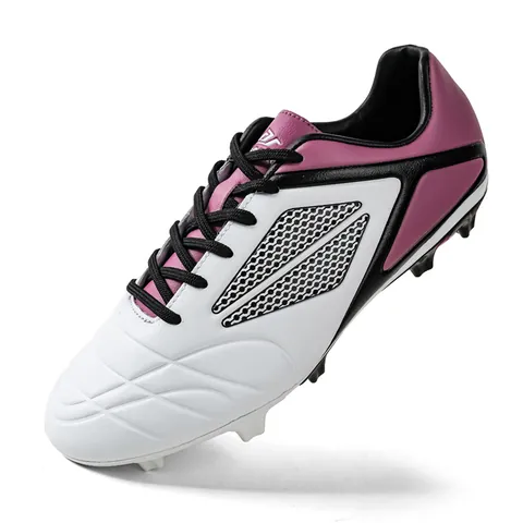 Professional Soccer Shoes For Men Women Kids Cleats FG Long Studs HG Rubber Sole Outdoor Training Sport Sneakers Arcseeker