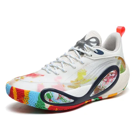Professional Low Top Basketball Shoes For Men Women Breathable Training Sneakers Non-Slip Athletic Sport Shoes For Competition