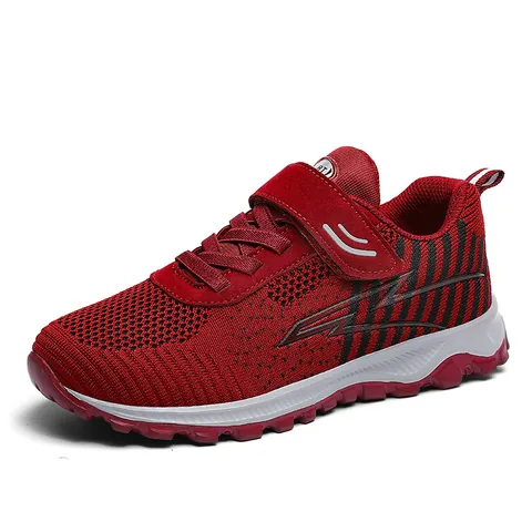Unisex Flying Woven Mesh Walking Shoes Spring Summer Low-top Breathable Non-slip Running Sports Shoes For Men Women