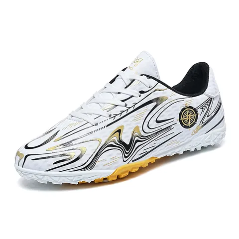 Professional Soccer Shoes For Boys Men Non-Slip Outdoor Cleats Training Football Boots Turf AG FG Soccer Sneakers Large Size