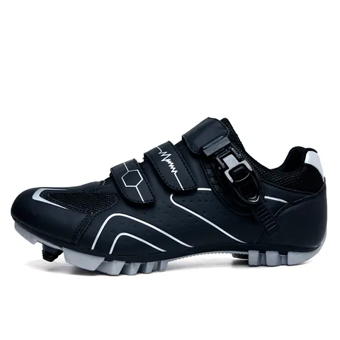Professional Cycling Shoes Men Women MTB Road Bike Shoes Rotating Buckle Breathable Non-Lock Bicycle Footwear For Mountain Road Riding