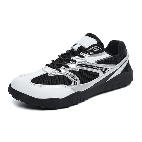 Unisex Breathable Mesh Patchwork Training Sneakers Casual Low Top GAT Style Outdoor Running Shoes For Men Women