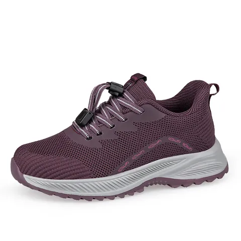 Men Women Walking Shoes Breathable Mesh Sneakers Outdoor Travel Running Shoes Lightweight Non-slip Casual Athletic Shoes For Seniors C3899