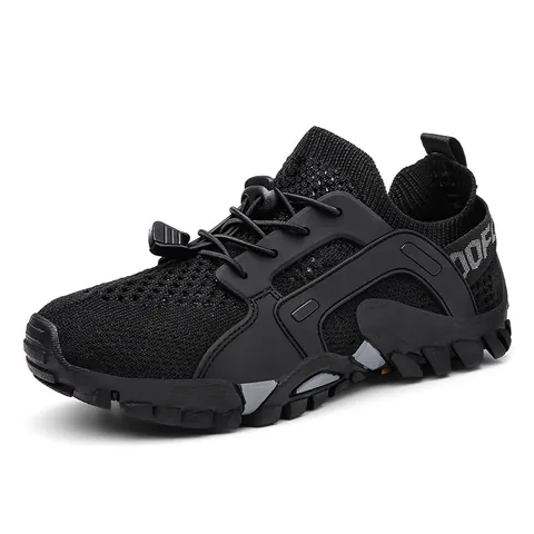 Chaussures de Randonnée Aquatique Respirantes en Maille Fly-Knit Pour Hommes Femmes Chaussures de Sport Aquatique Séchage Rapide Antidérapantes