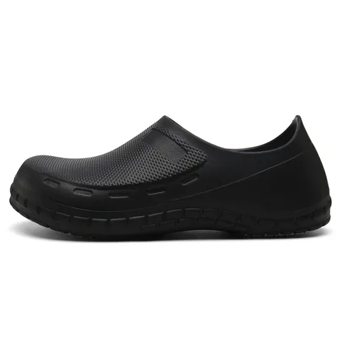 Lightweight Waterproof Chef Shoes Non-Slip EVA Work Clogs Slip-On Professional Hospital Nursing Shoes For Men Casual Beach Slippers