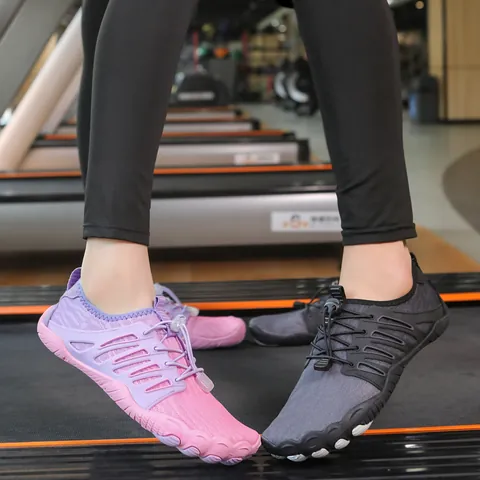 Scarpe da Scoglio a Cinque Dita Outdoor Asciugatura Rapida Antiscivolo Scarpe da Sub Spiaggia Nuoto Snorkeling per Uomo Donna