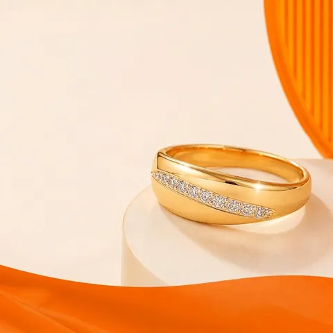 Bague de Luxe en Argent Sterling 925 Moissanite Plaqué Or Taille Émeraude Bague de Fiançailles Certificat GRA Bijoux pour Femmes Cadeau de Mariage