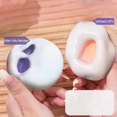 Mochi Squishy Stress Relief Toy DIY Shapeable Slow Rebound Sensory Ball Desktop Fidget Toy Gift