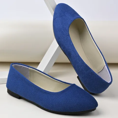 Scarpe Basse in Camoscio a Punta da Donna Stile Coreano Colori Caramella Mocassini Slip-on per Primavera Autunno Casual