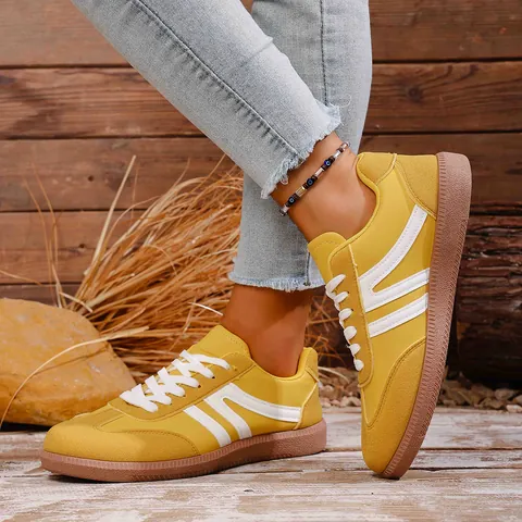 Women Men Vintage German Army Trainers GAT Style Suede Sports Sneakers Casual Low Top Gum Sole Non-slip Lace Up Skate Shoes