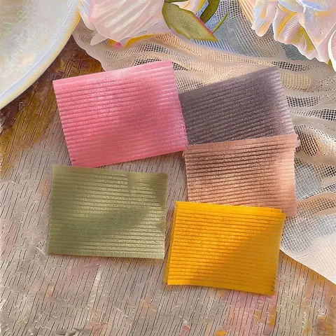Magic Hair Sticker Fringe Pads For Women Rectangular Hair Grips Hook And Loop Hair Accessories For Bangs Fixing Styling