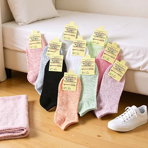 Unisex Cotton Blend No Show Socks Solid Color Low Cut Invisible Boat Socks Breathable Sweat Absorbent Casual Sports Socks