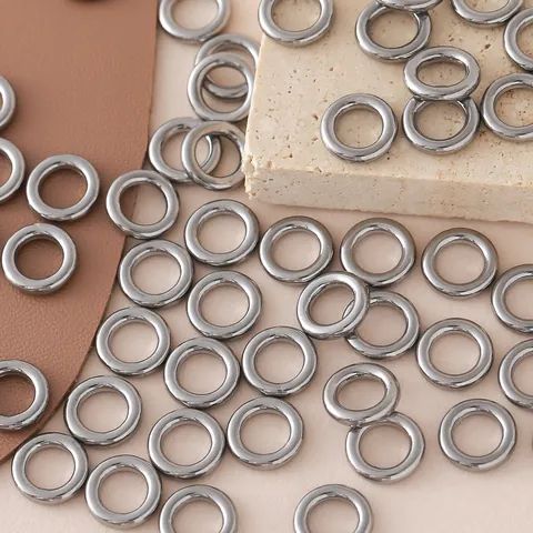 Stainless Steel Open Jump Rings Closed Loop Rings For DIY Jewelry Making Connector Findings Bracelet Necklace Accessories
