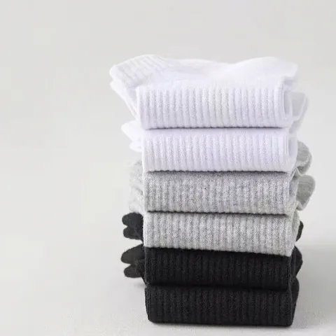 Men's Deodorant Sweat-Absorbent Ankle Socks Invisible Boat Socks Low Cut Plain Color Casual Breathable Polyester Socks