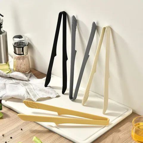 Pinze per Alimenti in Silicone Integrate Resistenti al Calore Antiscivolo per Cucina Grigliate Cottura al Forno Grado Alimentare