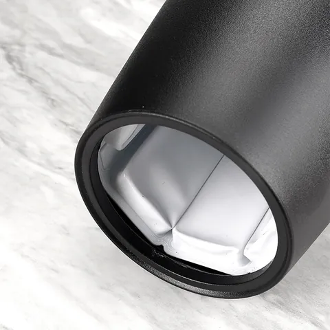 Portable Plastic Matte Black Wine Ice Bucket for Champagne Red Wine Cooler Bottle Chiller for Outdoor Car Home Bar