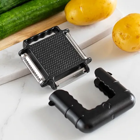 Multifunctional 3 In 1 Vegetable Peeler Stainless Steel Grater Potato Slicer Kitchen Gadget Manual Fruit Vegetable Peeling Tool