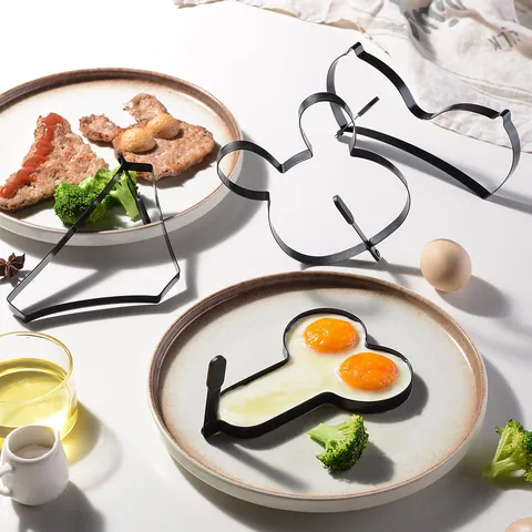Antihaft Edelstahl Lustige Spiegelei Form Küche Pfannkuchenform Kreative Erwachsene Erotische Form Frühstück Kochwerkzeug