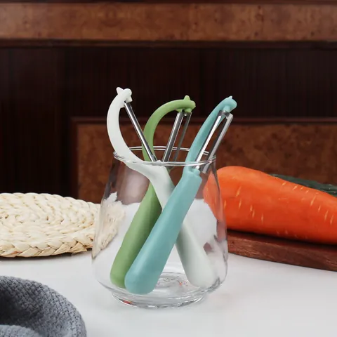 Ergonomische Roestvrijstalen Groente En Fruit Dunschiller Multifunctionele Aardappel Appel Schil Tool Voor Keuken Gadget