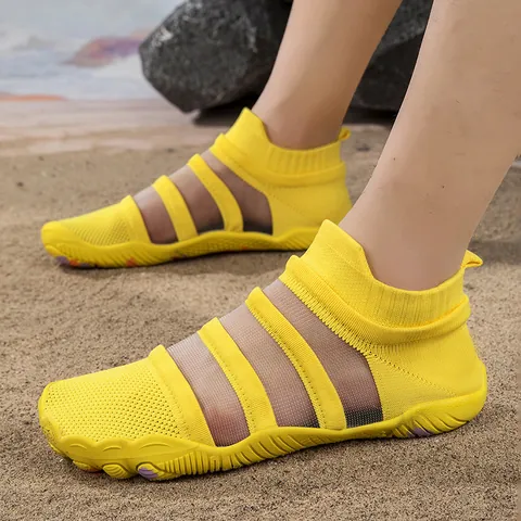 Unisex Water Shoes Quick-Drying Swim Shoes Non-Slip Beach Sneakers Soft Sock Wading Shoes For Surf Diving Yoga