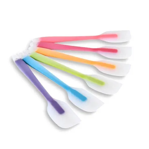 Integrated Translucent Silicone Spatula Heat Resistant Cream Scraper Baking Tool For Cake Mixing Spreading Kitchen Gadget