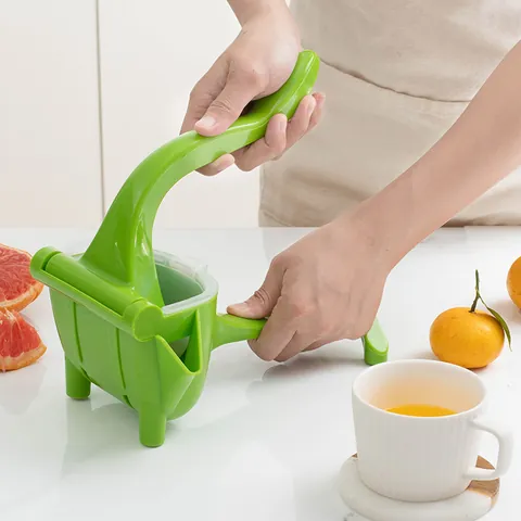 Manual Juicer Plastic Lemon Squeezer Fruit Press Extractor Hand Press Juicing Machine Household Kitchen Gadget Tools