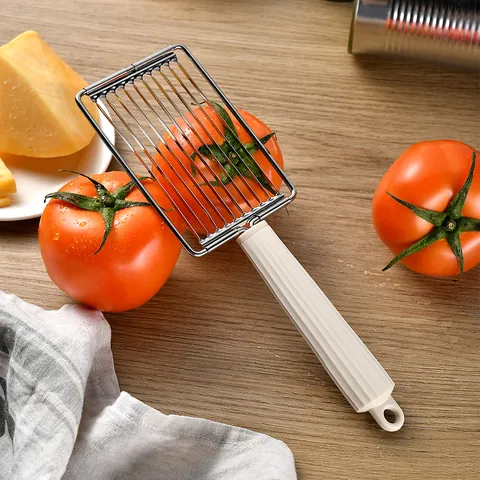 Stainless Steel Cheese Slicer With ABS Handle Multipurpose Lunch Meat Cutter Potato Sausage Slicing Kitchen Tool