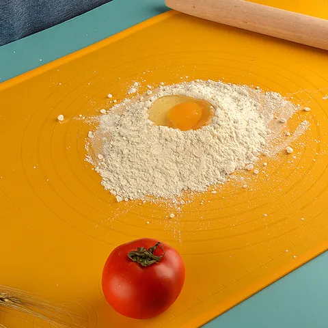 Große Silikon Knetmatte Mit Skalen Antihaft Verdickte Backmatte Teigmatte Für Heimküche Mehl Teig Pad