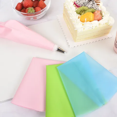 Reusable EVA Piping Bag For Cake Decorating 10 12 Inch DIY Baking Cream Icing Pastry Bag Professional Kitchen Dessert Tools