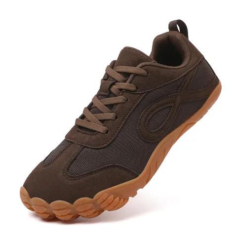 Atmungsaktive Barfuß-Trainingsschuhe Herren Damen Breite Zehenbox Leichte Netz-GAT-Sneaker Gummisohle Fitness-Schuhe