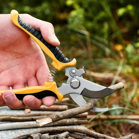 Tijeras de Poda de Jardinería de Acero Inoxidable Tijeras de Podar Profesionales Multifuncionales Para Plantas Flores Bonsái Herramientas de Jardín