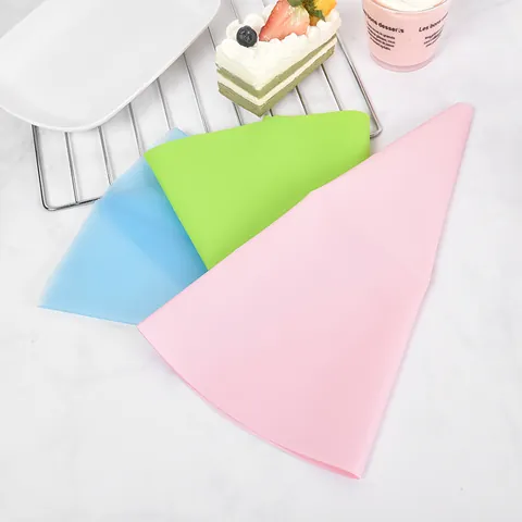 Reusable EVA Piping Bag For Cake Decorating 10 12 Inch DIY Baking Cream Icing Pastry Bag Professional Kitchen Dessert Tools