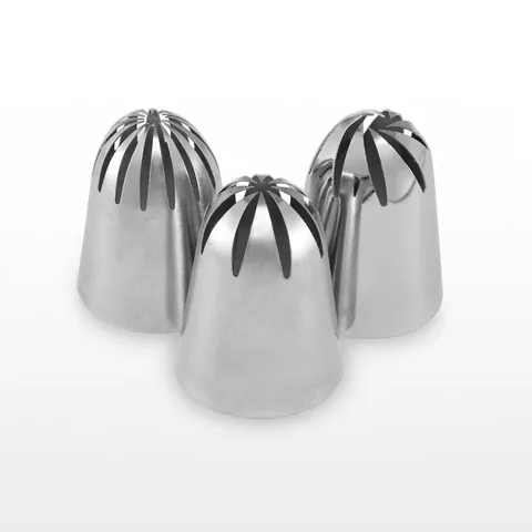 304 Stainless Steel Icing Piping Nozzles Large Seamless Russian Tulip Cream Pastry Tips Cake Decorating Baking Tools Accessories