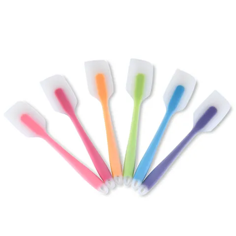 Large One-Piece Translucent Silicone Spatula For Baking DIY Cream Scraper Cake Mixing Tool Heat Resistant Kitchen Gadget