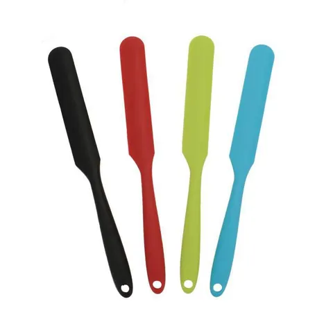 Seamless One-Piece Integrated Silicone Spatula Heat Resistant Cream Butter Mixer For Cake Baking Professional Kitchen Spreading Tool