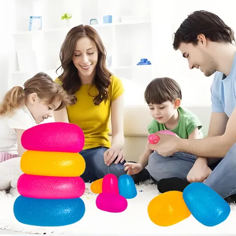 Δημιουργικό Παιχνίδι Squishy Καραμέλα Ουράνιο Τόξο Για Ανακούφιση από το Στρες Αργή Επαναφορά TPR Αρκουδάκι Παιχνίδι Πίεσης Για Ενήλικες Παιδιά