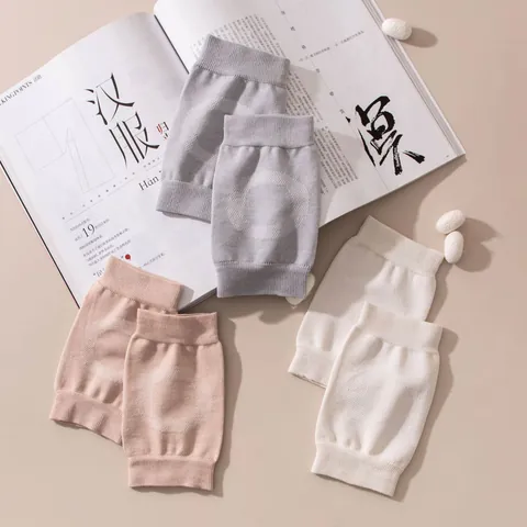 Unisex Maulbeerseide Mischung Dünne Knieschoner Sommer Atmungsaktive Strickhülle Für Gelenkwärme Klimatisierte Raumschutz