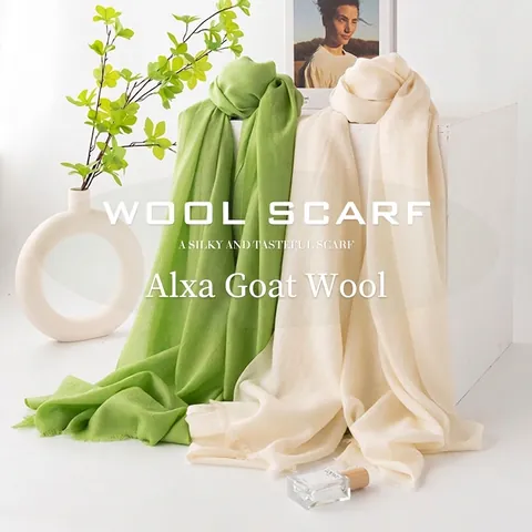 Solid Color Wool Scarf For Women Soft Lightweight Pashmina Shawl Warm Neck Wrap All Season Dopamine Fashion Accessories