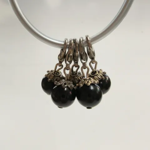 DIY Alloy Lobster Clasp Artificial Pearl Pendant With Flower Cap Decorative Charms For Handmade Jewelry Making Findings Accessories