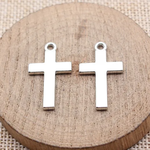 Vintage Zinc Alloy Cross Pendants Retro Religious Metal Charms For DIY Jewelry Making Accessories Craft Clothing Decoration