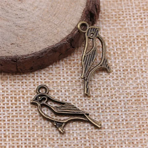 Ciondoli a Uccello in Lega Vintage per Creazione Gioielli Fai da Te Ciondoli a Forma di Uccello in Volo Traforati per Collane Bracciali