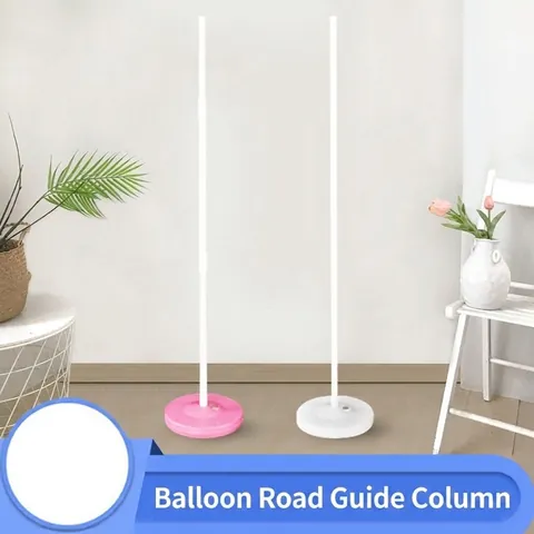 Plastic Balloon Column Stand Kit With Weighted Base Balloon Arch Pole For Birthday Wedding Ceremony Opening Party Decor