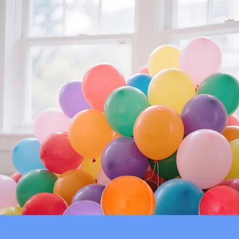 Thickened Matte Latex Balloons For Wedding Party Birthday Decoration Round Colorful Party Balloons Supplies For Celebration