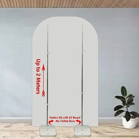 Stable Plastic Water-Filled Base For Balloon Arch And KT Board Display Decorative Stand For Wedding Party Events Grand Opening
