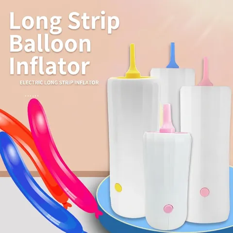 Tragbare Elektrische Ballonpumpe Für Lange Zauberballons Professionelle Doppelwirkungs Luftaufblaspumpe Für Party Hochzeit Event Dekoration
