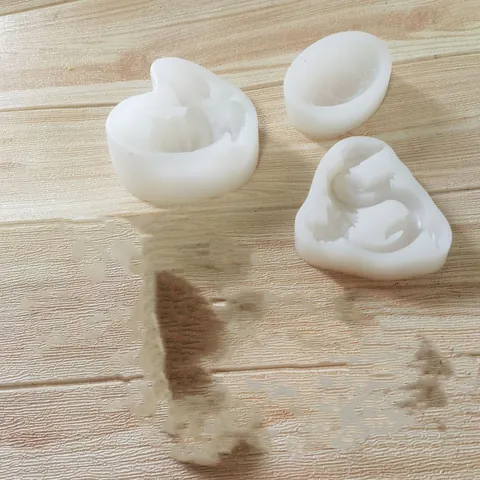 Easter Dinosaur Egg Silicone Mold For Aromatherapy Candle Chocolate Plaster DIY Craft Baking Tool Cake Decoration Handmade Gift