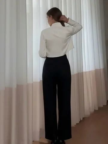 Women New Chinese Style Mandarin Collar Blazer Polyester Thin Summer Short Slim Fit Blazer Single Breasted Top With Black Buttons