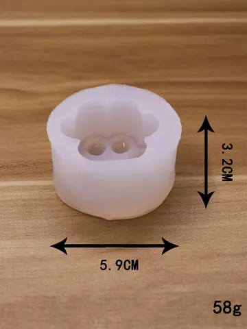 Molde de Silicona con Forma de Pata de Gato para Decoración de Pasteles y Mousse de Chocolate Molde para Jabón Hecho a Mano DIY