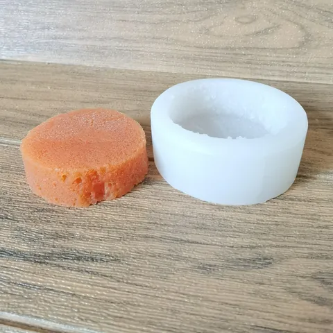 Ronde Siliconen DIY Aromatherapie Gips Vorm Chocolademousse Bakgereedschap Zand Textuur Toast Brood Handgemaakte Zeepvorm